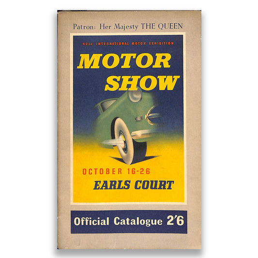 Earls Court Motor Show Guide 1957