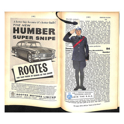 Earls Court Motor Show Guide 1960