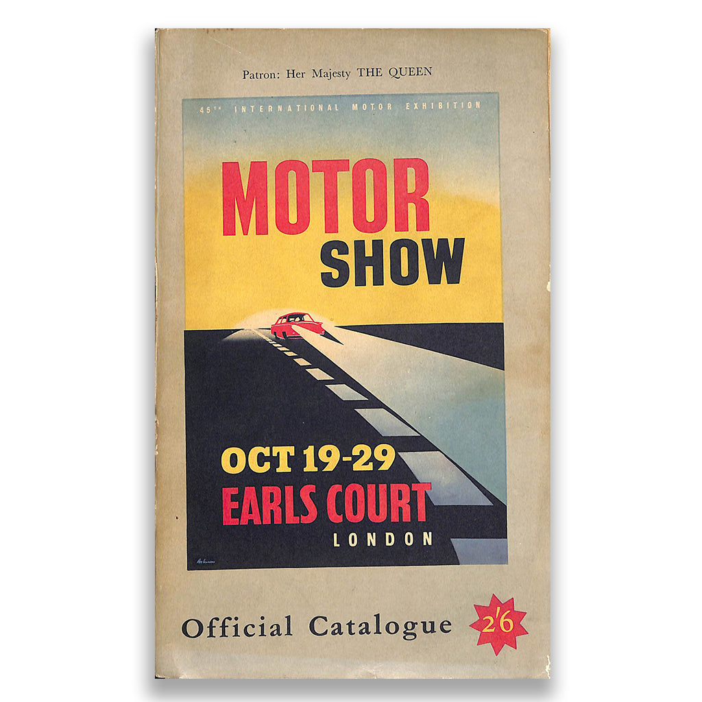 Earls Court Motor Show Guide 1960