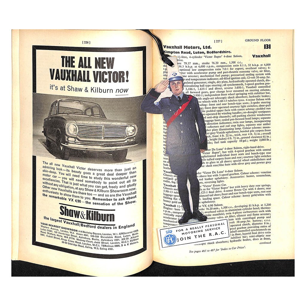 Earls Court Motor Show Guide 1961