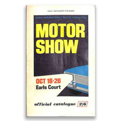 Earls Court Motor Show Guide 1968