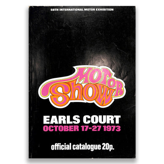 Earls Court Motor Show Guide 1973