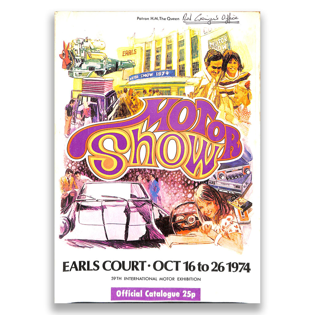 Earls Court Motor Show Guide 1974