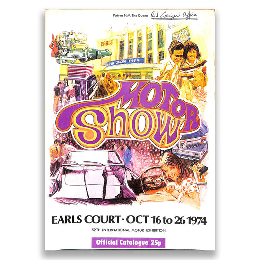 Earls Court Motor Show Guide 1974