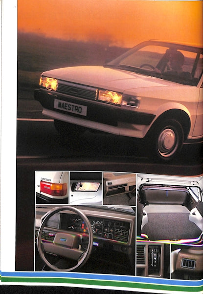 Austin Maestro Range Brochure, 1.3, 1.6, L, HLE, HLS, Vanden Plas &amp; MG #3598 1983 image 3
