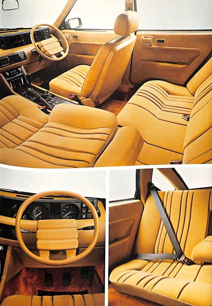 Rover SD1 Range Car Sales Brochure, 2300, 2600, 3500 V8, V8-S #3458 1980 image 3