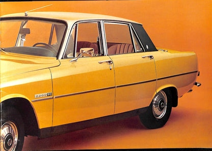 1974 Rover 2200 Brochure image 2