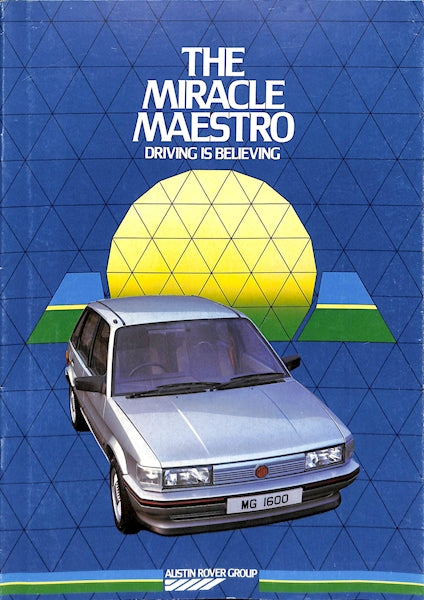 Austin Maestro Range Brochure, 1.3, 1.6, L, HLE, HLS, Vanden Plas &amp; MG #3598 1983 image 0