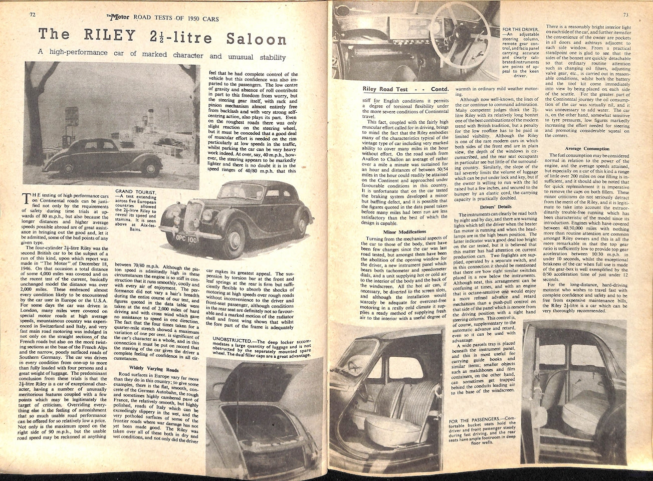 Motor Road Test Annual 1950 image 6