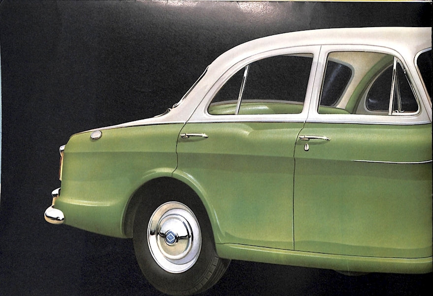 Riley 1.5 Foldout Car Sales Brochure, #D672 1957 image 9