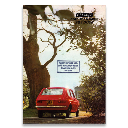 Fiat 127 Car Sales Brochure 1973