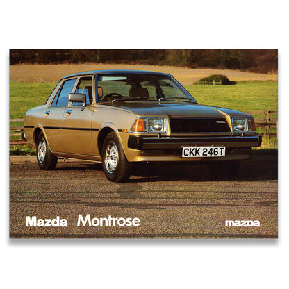 Mazda Montrose Car Sales Brochure 1978