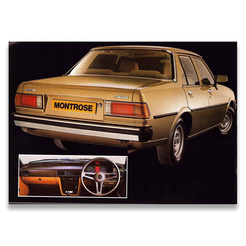 Mazda Montrose Car Sales Brochure 1979