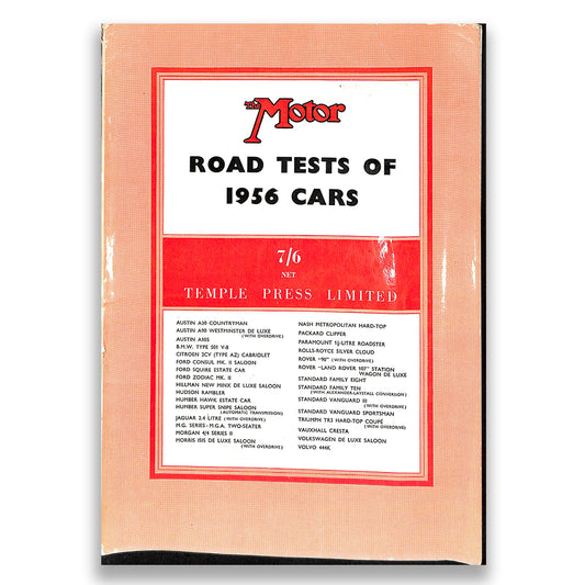 "Motor" Road Test Annual 1956