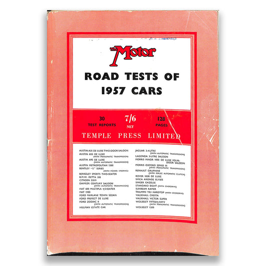 "Motor" Road Test Annual 1957