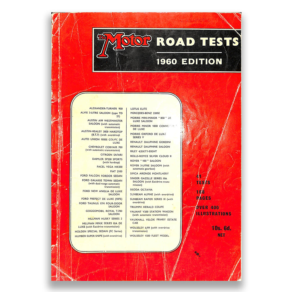 "Motor" Road Test Annual 1960