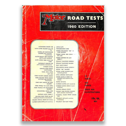 "Motor" Road Test Annual 1960