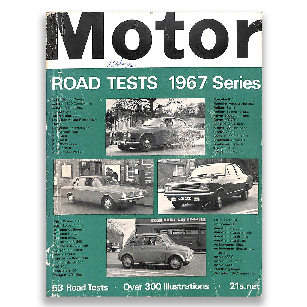 "Motor" Road Test Annual 1967