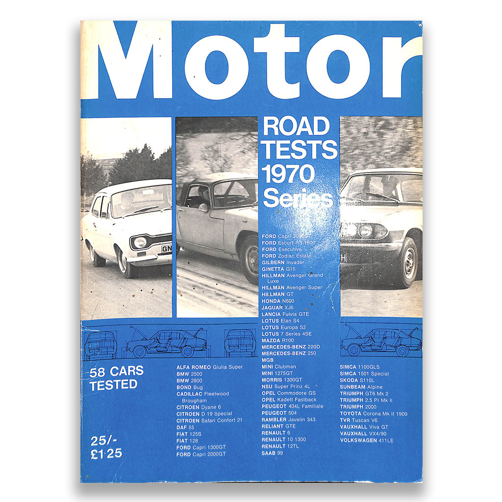"Motor" Road Test Annual 1970