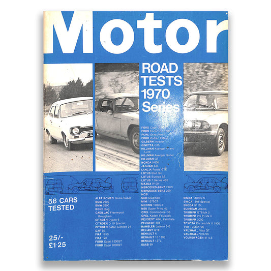 "Motor" Road Test Annual 1970