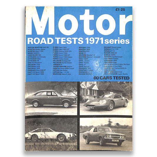 "Motor" Road Test Annual 1971