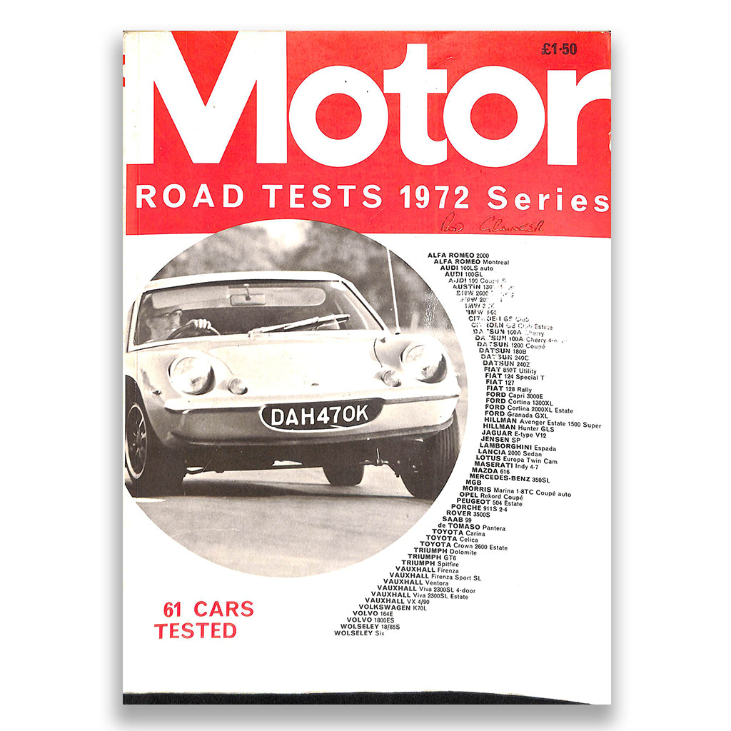 "Motor" Road Test Annual 1972
