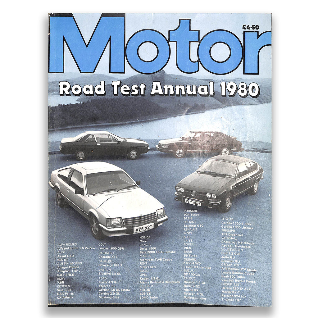 "Motor" Road Test Annual 1980