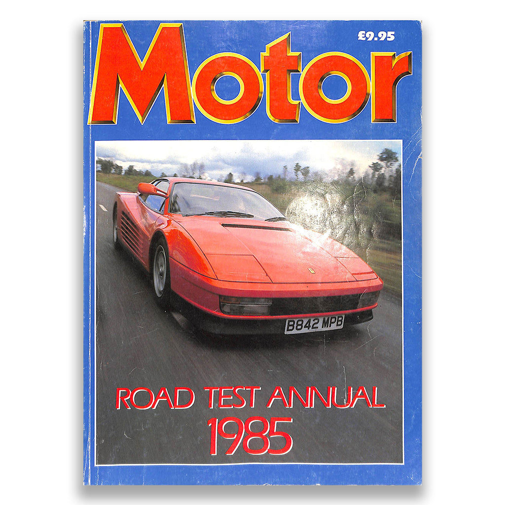 "Motor" Road Test Annual 1985