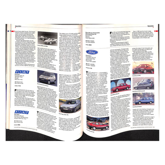 NEC Motor Show Guide 1992