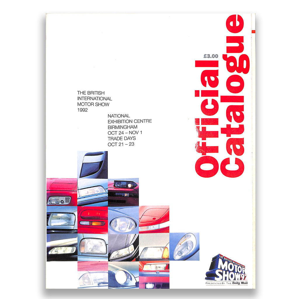 NEC Motor Show Guide 1992