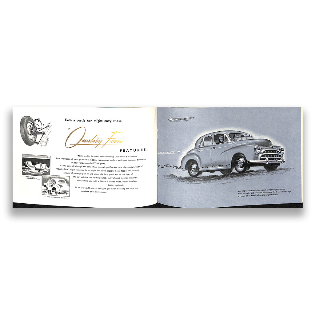 Morris Quality First Range Brochure 1953