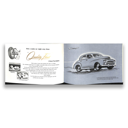 Morris Quality First Range Brochure 1953