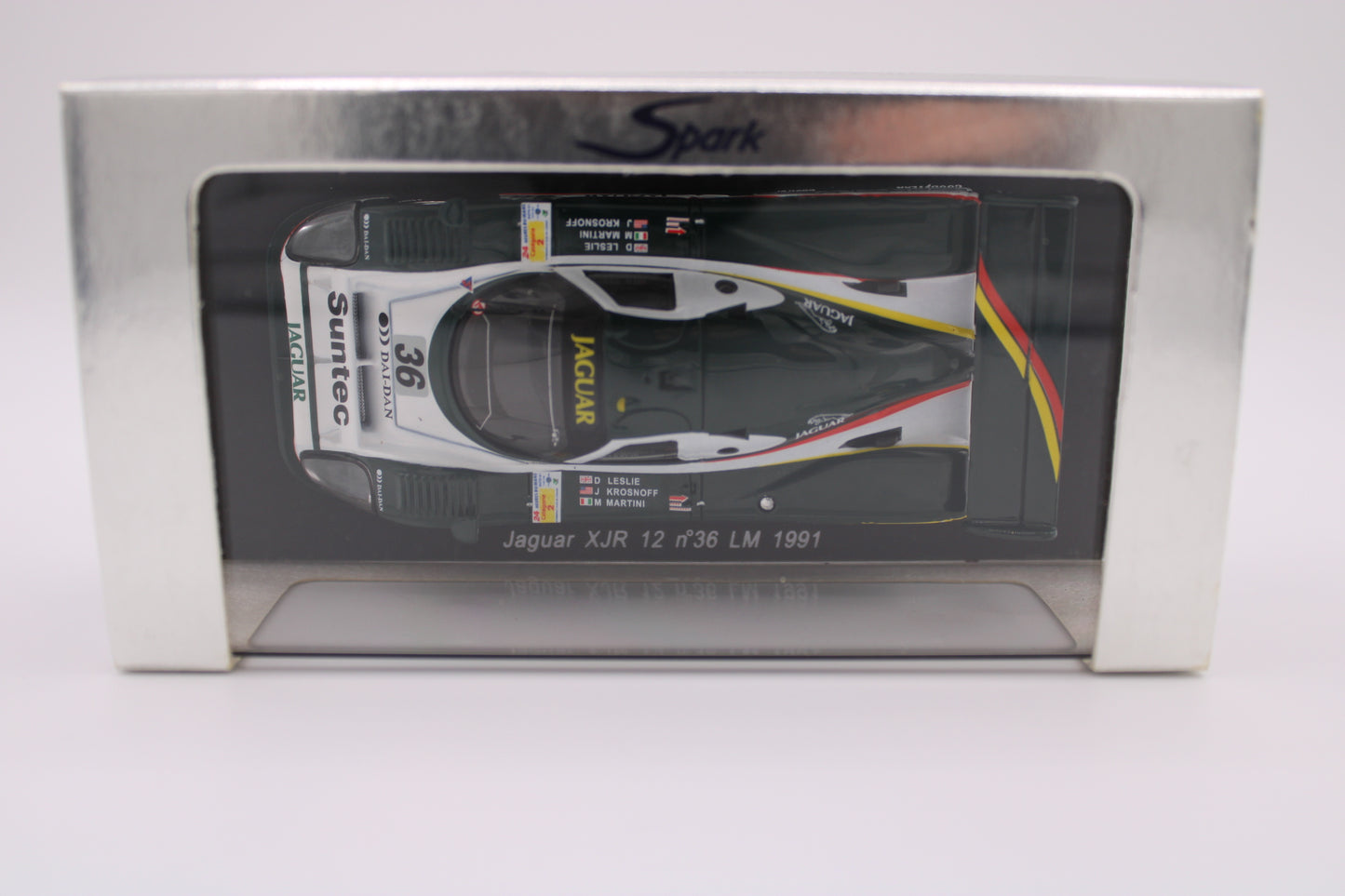 Jaguar XJR 12 "Suntec" #36 - Le Mans 1991 - Spark S0754 - 1/43 Scale Model