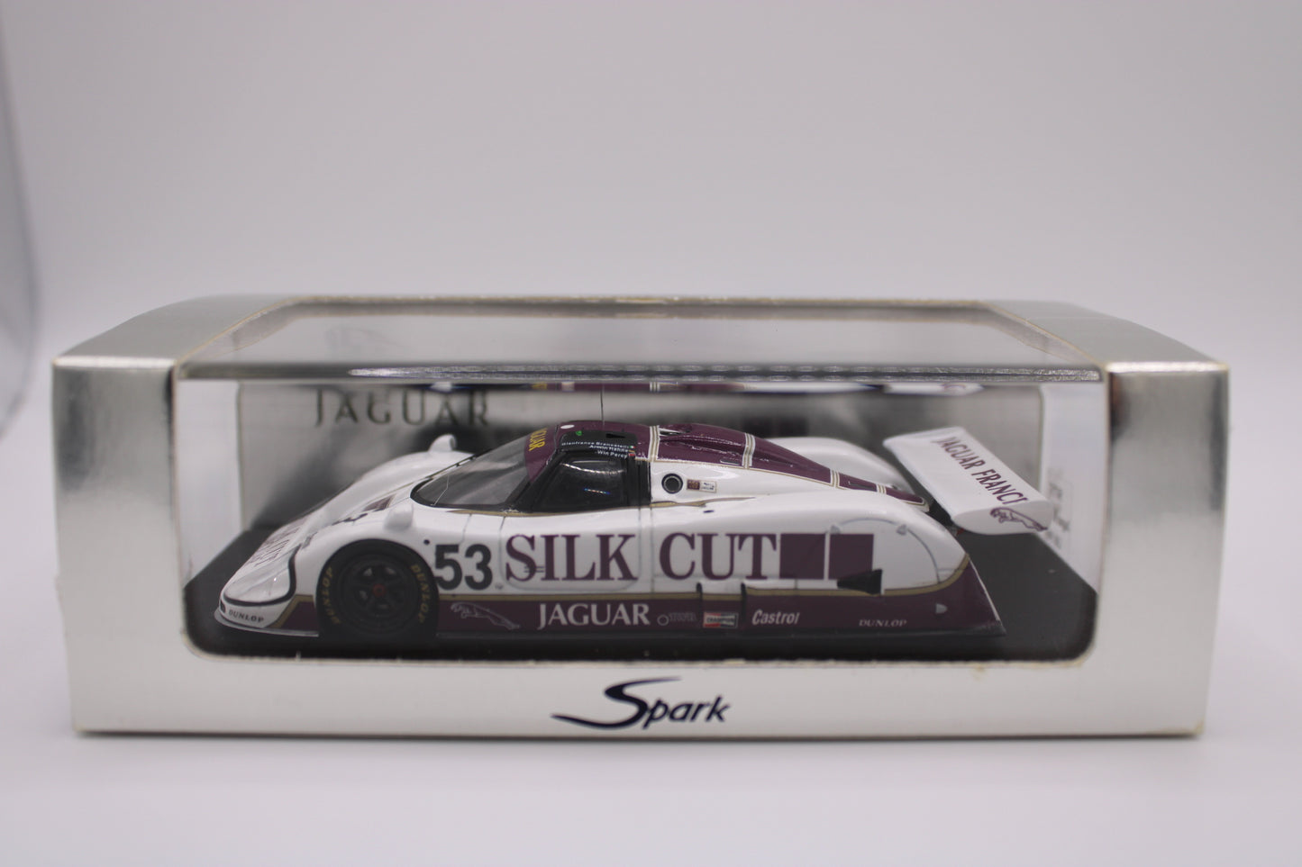 Jaguar XJR 6 "Silk Cut" #53 - Le Mans 1986 - Spark S0757 - 1/43 Scale Model