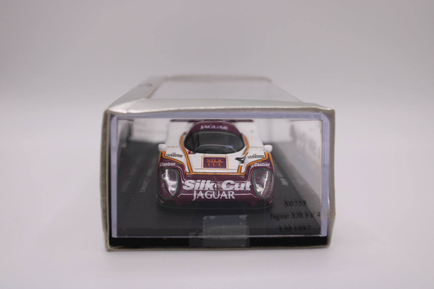 Jaguar XJR 8 "Silk Cut" #4 - Le Mans 1987 - Spark S0758 - 1/43 Scale Model