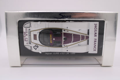 Jaguar XJR 6 "Silk Cut" #53 - Le Mans 1986 - Spark S0757 - 1/43 Scale Model
