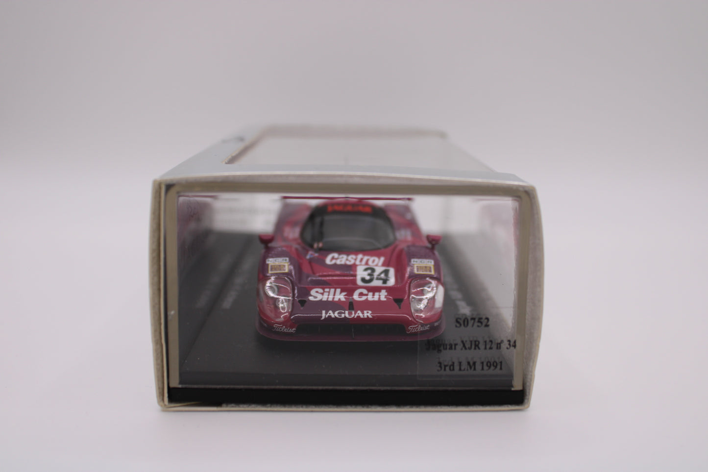 Jaguar XJR 12 Silk Cut - Le Mans 1991 #34 - Spark S0752 - 1/43 Scale Model
