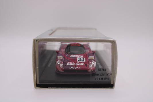 Jaguar XJR 12 Silk Cut - Le Mans 1991 #34 - Spark S0752 - 1/43 Scale Model