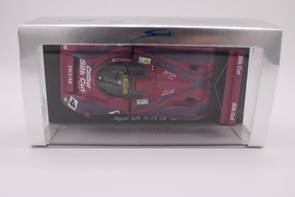 Jaguar XJR 14 Silk Cut - Le Mans 1991 #4 - Spark S0775 - 1/43 Scale Model