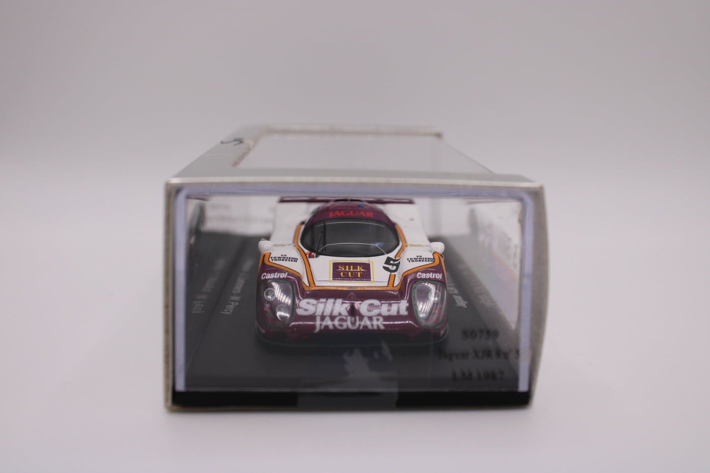 Jaguar XJR 8 "Silk Cut" #5 - Le Mans 1987 - Spark S0759 - 1/43 Scale Model