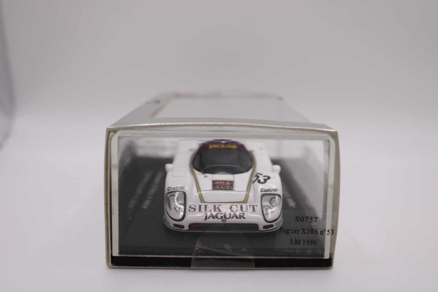 Jaguar XJR 6 "Silk Cut" #53 - Le Mans 1986 - Spark S0757 - 1/43 Scale Model