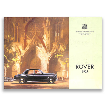 Rover P4, 60, 75 and 90 Car Sales Brochure 1955